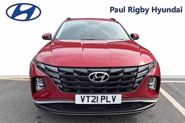 Hyundai TUCSON 1.6 T-GDi Hybrid 230ps SE Connect 5dr 2WD Auto Red