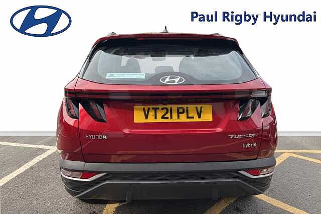 Hyundai TUCSON 1.6 T-GDi Hybrid 230ps SE Connect 5dr 2WD Auto Red