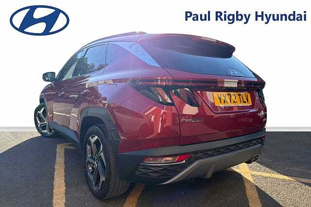 Hyundai TUCSON 1.6 T-GDi Plug-in Hybrid Ultimate 5dr 4WD Auto Red