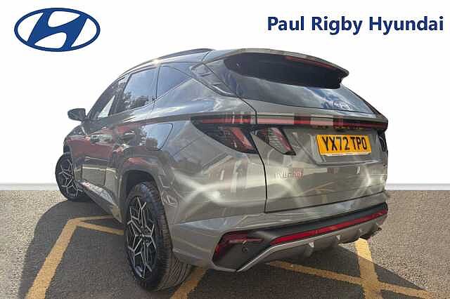 Hyundai TUCSON 1.6 T-GDi Hybrid 230ps N-Line S 5dr 2WD Auto Grey