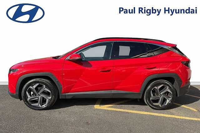 Hyundai TUCSON 1.6 T-GDi Plug-in Hybrid Ultimate 5dr 4WD Auto Red