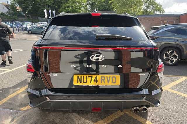 Hyundai KONA 1.6 GDi Hybrid N Line 5dr DCT Black