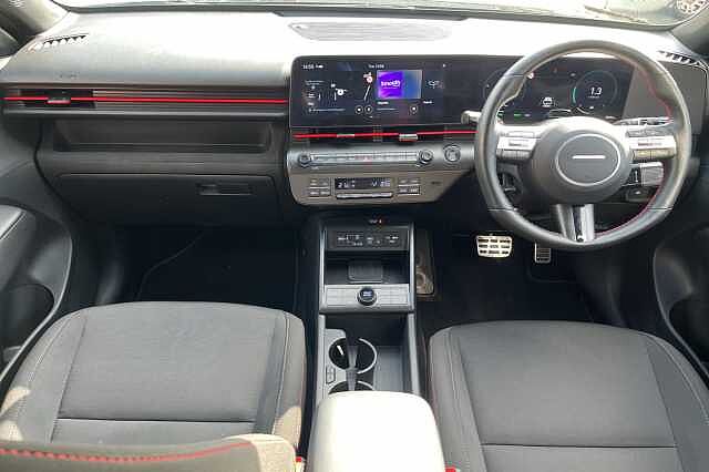 Hyundai KONA 1.6 GDi Hybrid N Line 5dr DCT Black