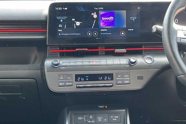 Hyundai KONA 1.6 GDi Hybrid N Line 5dr DCT Black