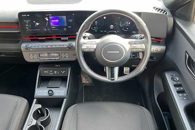 Hyundai KONA 1.6 GDi Hybrid N Line 5dr DCT Black