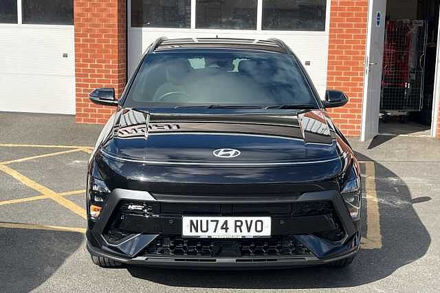 Hyundai KONA 1.6 GDi Hybrid N Line 5dr DCT Black
