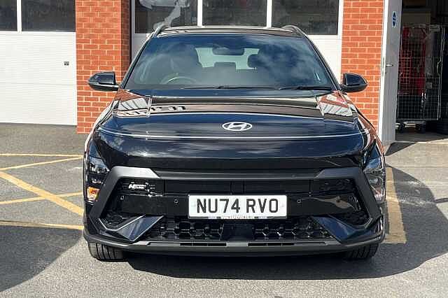 Hyundai KONA 1.6 GDi Hybrid N Line 5dr DCT Black