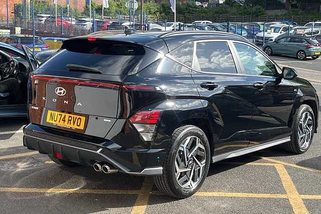Hyundai KONA 1.6 GDi Hybrid N Line 5dr DCT Black