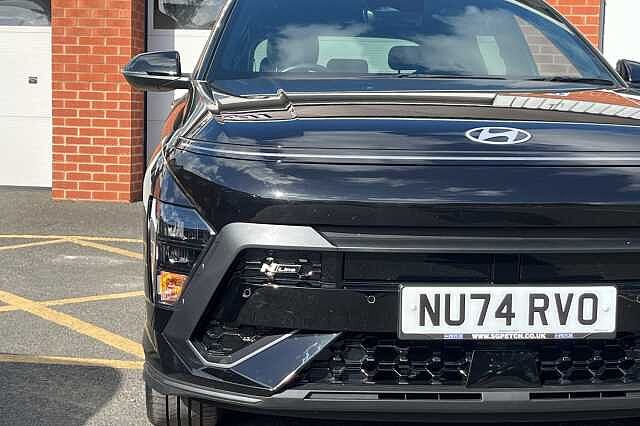 Hyundai KONA 1.6 GDi Hybrid N Line 5dr DCT Black