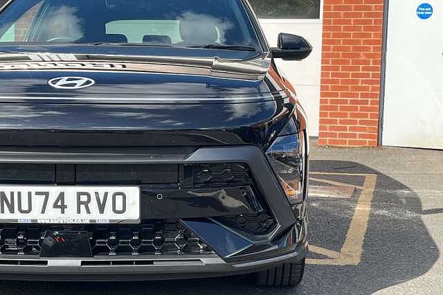 Hyundai KONA 1.6 GDi Hybrid N Line 5dr DCT Black