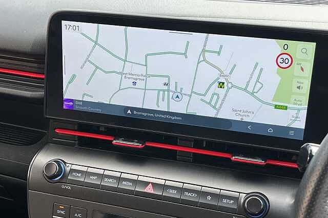 Hyundai KONA 1.6 GDi Hybrid N Line 5dr DCT Black