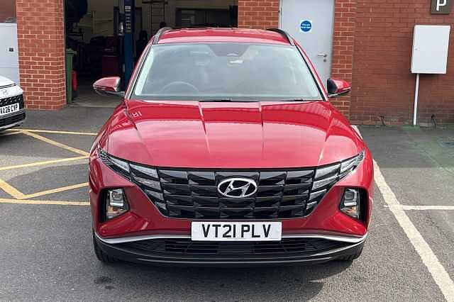 Hyundai TUCSON 1.6 T-GDi Hybrid 230ps SE Connect 5dr 2WD Auto Red