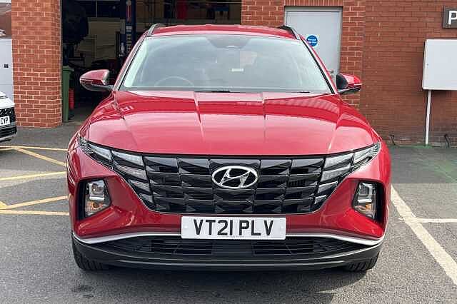 Hyundai TUCSON 1.6 T-GDi Hybrid 230ps SE Connect 5dr 2WD Auto Red
