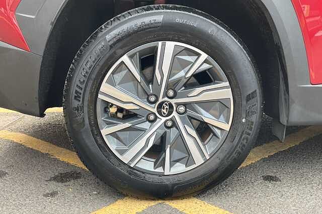 Hyundai TUCSON 1.6 T-GDi Hybrid 230ps SE Connect 5dr 2WD Auto Red