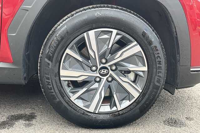 Hyundai TUCSON 1.6 T-GDi Hybrid 230ps SE Connect 5dr 2WD Auto Red
