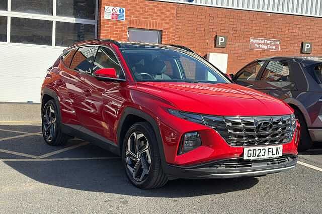 Hyundai TUCSON 1.6 T-GDi Plug-in Hybrid Ultimate 5dr 4WD Auto Red