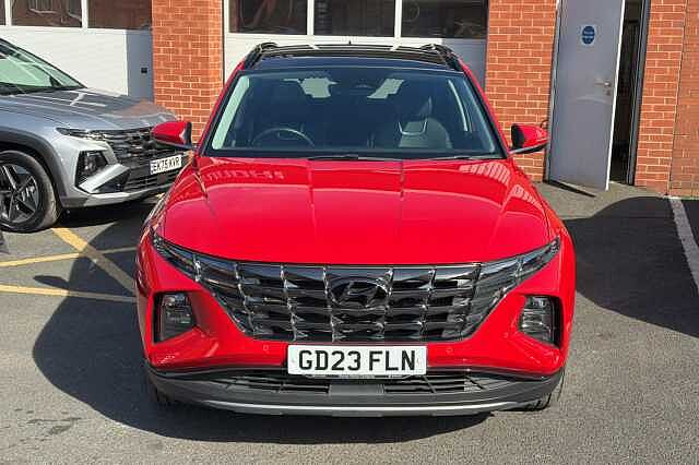 Hyundai TUCSON 1.6 T-GDi Plug-in Hybrid Ultimate 5dr 4WD Auto Red