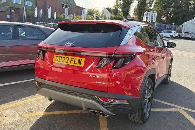 Hyundai TUCSON 1.6 T-GDi Plug-in Hybrid Ultimate 5dr 4WD Auto Red