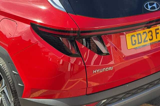 Hyundai TUCSON 1.6 T-GDi Plug-in Hybrid Ultimate 5dr 4WD Auto Red
