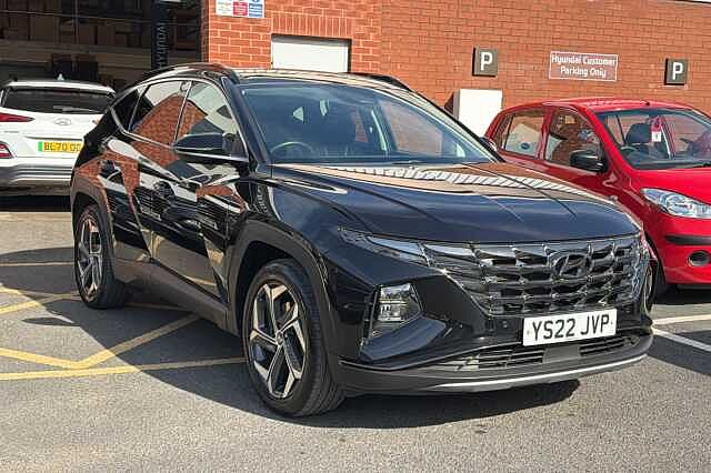 Hyundai TUCSON 1.6 T-GDi Hybrid 230ps Ultimate 5dr 2WD Auto Black