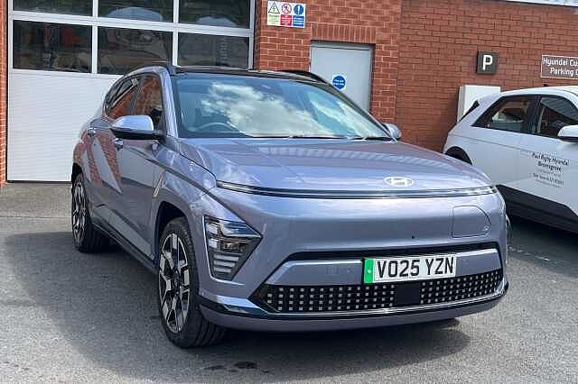 Hyundai KONA ELECTRIC (218ps) Ultimate 65kWh Blue