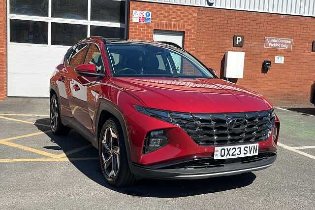 Hyundai TUCSON 1.6 T-GDi Plug-in Hybrid Ultimate 5dr 4WD Auto Red