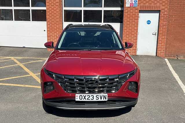 Hyundai TUCSON 1.6 T-GDi Plug-in Hybrid Ultimate 5dr 4WD Auto Red