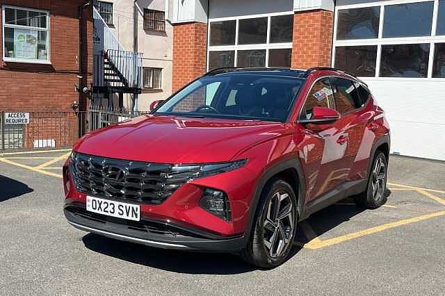 Hyundai TUCSON 1.6 T-GDi Plug-in Hybrid Ultimate 5dr 4WD Auto Red