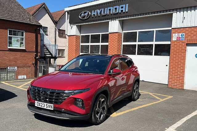 Hyundai TUCSON 1.6 T-GDi Plug-in Hybrid Ultimate 5dr 4WD Auto Red