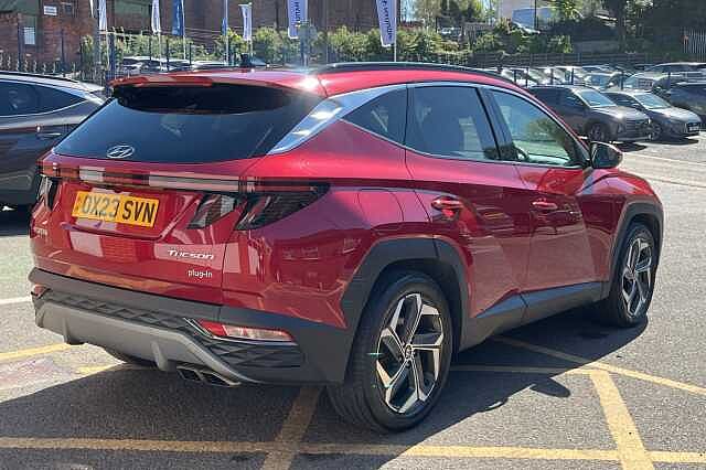 Hyundai TUCSON 1.6 T-GDi Plug-in Hybrid Ultimate 5dr 4WD Auto Red