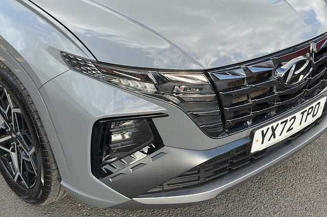Hyundai TUCSON 1.6 T-GDi Hybrid 230ps N-Line S 5dr 2WD Auto Grey