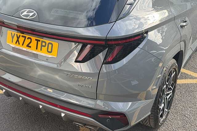 Hyundai TUCSON 1.6 T-GDi Hybrid 230ps N-Line S 5dr 2WD Auto Grey