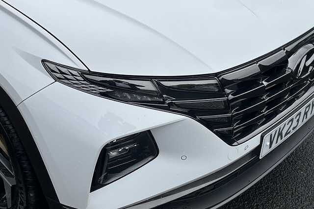 Hyundai TUCSON 1.6 T-GDi 48Volt MHEV Ultimate 5dr 2WD DCT White