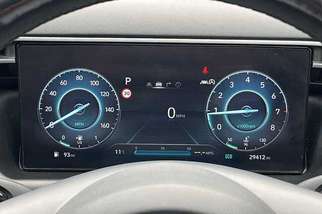 Hyundai TUCSON 1.6 T-GDi 48Volt MHEV Ultimate 5dr 2WD DCT White