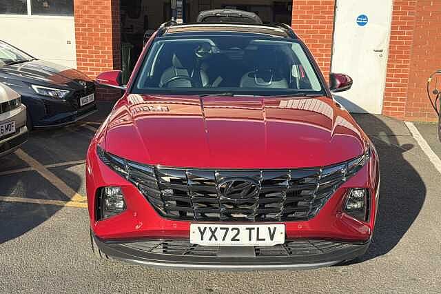 Hyundai TUCSON 1.6 T-GDi Plug-in Hybrid Ultimate 5dr 4WD Auto Red