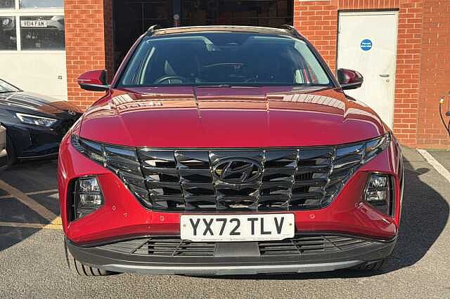Hyundai TUCSON 1.6 T-GDi Plug-in Hybrid Ultimate 5dr 4WD Auto Red