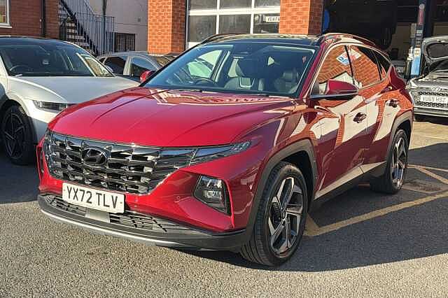 Hyundai TUCSON 1.6 T-GDi Plug-in Hybrid Ultimate 5dr 4WD Auto Red