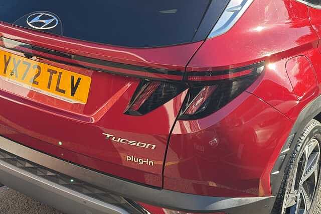 Hyundai TUCSON 1.6 T-GDi Plug-in Hybrid Ultimate 5dr 4WD Auto Red