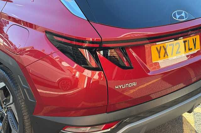 Hyundai TUCSON 1.6 T-GDi Plug-in Hybrid Ultimate 5dr 4WD Auto Red