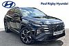 Hyundai TUCSON 1.6T Hybrid N Line 5dr Auto Black