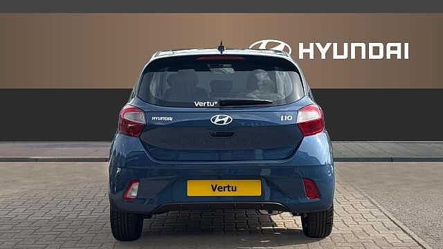 Hyundai I10 1.0 [63] Advance 5dr Auto [Nav] Petrol Hatchback Vibrant Blue - Pearl