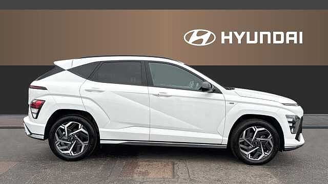 Hyundai KONA 1.6T 138 N Line 5dr Petrol Hatchback White