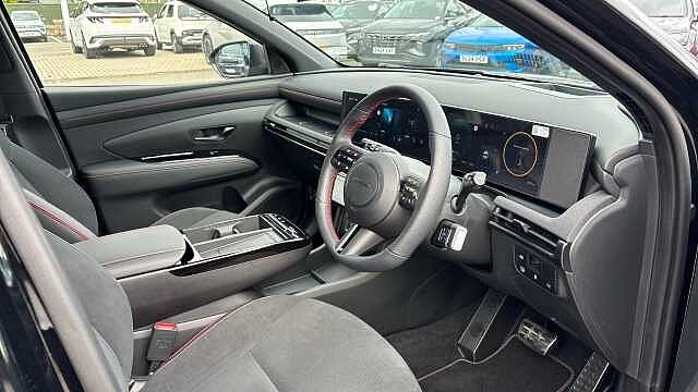 Hyundai TUCSON 1.6T 239 Hybrid N Line Edition 5dr Auto Hybrid Estate Abyss Black - Pearl
