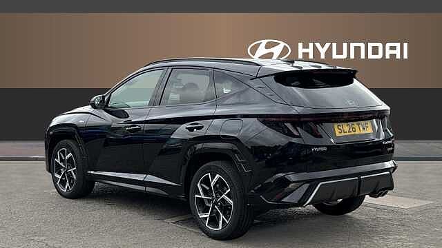 Hyundai TUCSON 1.6T 239 Hybrid N Line Edition 5dr Auto Hybrid Estate Abyss Black - Pearl