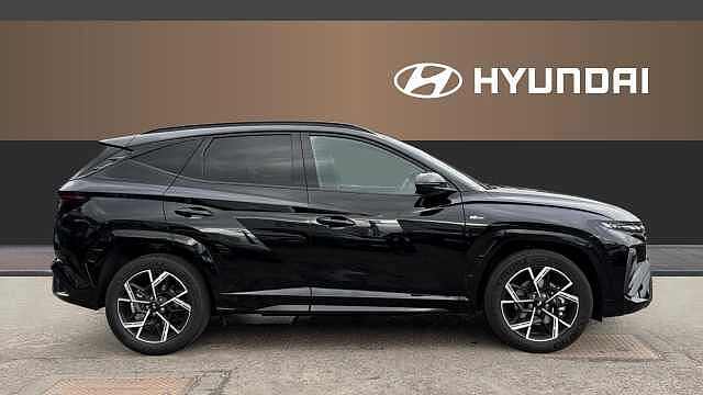 Hyundai TUCSON 1.6T 239 Hybrid N Line Edition 5dr Auto Hybrid Estate Abyss Black - Pearl