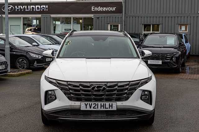 Hyundai TUCSON 1.6 TGDi Hybrid 230 Ultimate 5dr 2WD Auto Polar White
