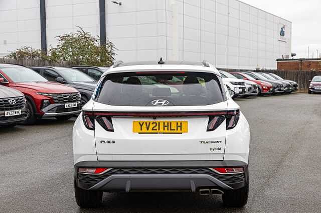 Hyundai TUCSON 1.6 TGDi Hybrid 230 Ultimate 5dr 2WD Auto Polar White