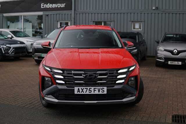 Hyundai TUCSON 1.6T Premium 5dr Engine Red