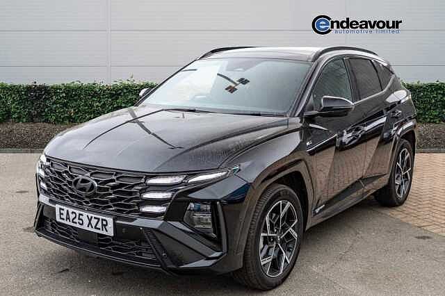Hyundai TUCSON 1.6T Hybrid N Line S 5dr Auto Abyss Black