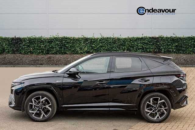 Hyundai TUCSON 1.6T Hybrid N Line S 5dr Auto Abyss Black